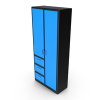 Blue Cabinet PNG & PSD Images