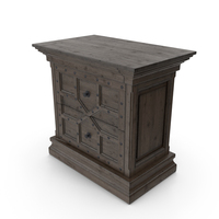 17TH C. Castell Closed Nightstand PNG & PSD Images