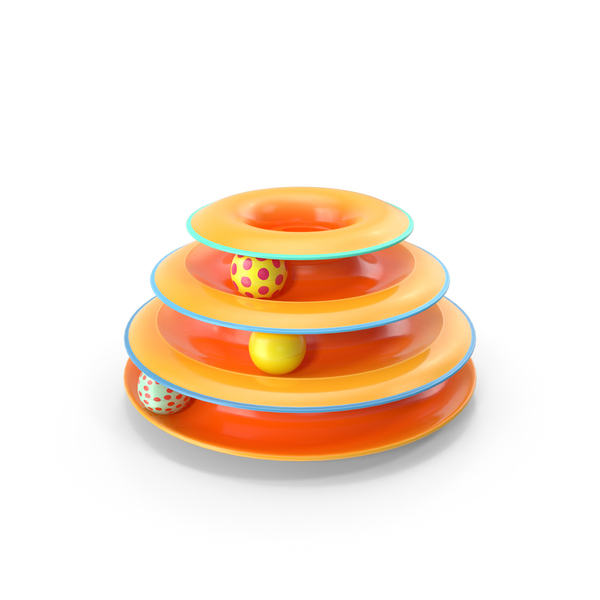 Cat Toy Orange PNG & PSD Images