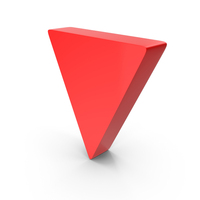 Red Down Arrow PNG & PSD Images