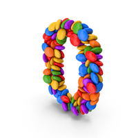 Candy Number 0 PNG & PSD Images
