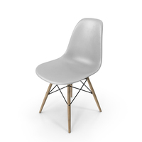 Eames  Plastic Side Chair DSW PNG & PSD Images