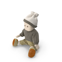 Sitting Doll Boy PNG & PSD Images