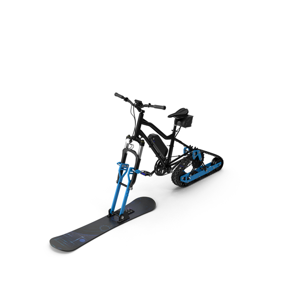 Electric SnowBike PNG & PSD Images