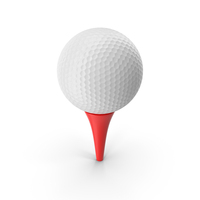 Golf Ball On Stand PNG & PSD Images