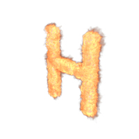 Fire Letter H PNG & PSD Images
