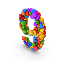 Candy Number 9 PNG & PSD Images