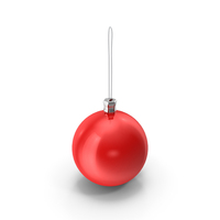 Christmas Red Ball PNG & PSD Images