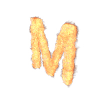 Fire Letter M PNG & PSD Images