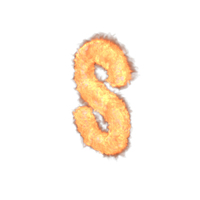 Fire Small Letter S PNG & PSD Images