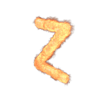 Fire Letter Z PNG & PSD Images