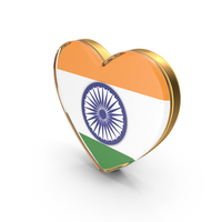 Heart Flag Indian PNG & PSD Images