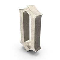 White Stone Number 0 PNG & PSD Images