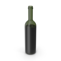 Open Wine Bottle PNG & PSD Images