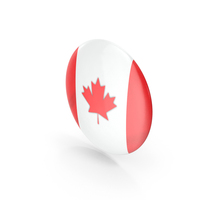 Round Canada Flag PNG & PSD Images