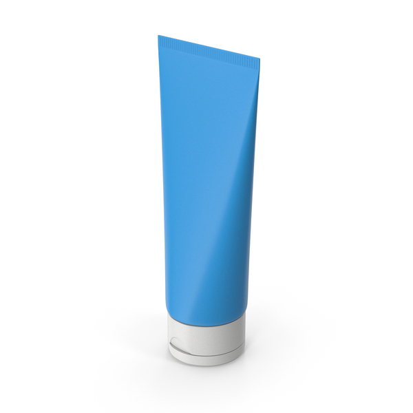 Blue Cream Tube PNG & PSD Images