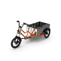Rad Power Bike RadBurro with Truck Bed PNG & PSD Images