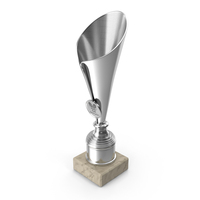 Sports Cup With Symbol Silver PNG & PSD Images