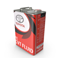 Toyota CVT FLUID 4L Metal Can PNG & PSD Images