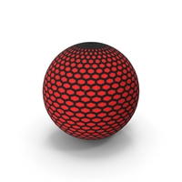 Red Abstract Sphere PNG & PSD Images