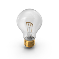 Realistic Light Bulb Gold PNG & PSD Images