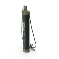 LifeStraw Water Filter Green PNG & PSD Images
