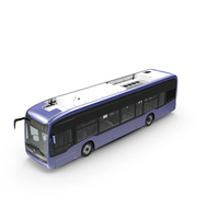 Mercedes Benz eCitaro Three Doors Simple Interior PNG & PSD Images