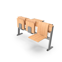 University Seating System For Three Places PNG & PSD Images