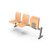 University Seating System For Three Seats PNG & PSD Images