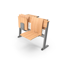 University Seating System For Two Places PNG & PSD Images