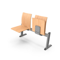 University Seating System For Two Seats PNG & PSD Images