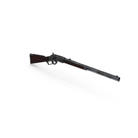 Winchester Model 1873 Lever Action Rifle PNG & PSD Images