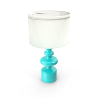 Turquoise Lamp PNG & PSD Images