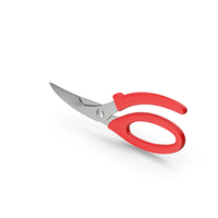 Kitchen Scissors Red PNG & PSD Images