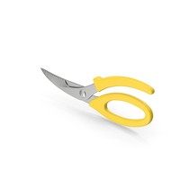 Kitchen Scissors Yellow PNG & PSD Images