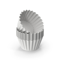 Stack Of Cupcake Moulds PNG & PSD Images