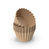 Cupcake Moulds Stack PNG & PSD Images