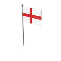 England Pin Flag PNG & PSD Images