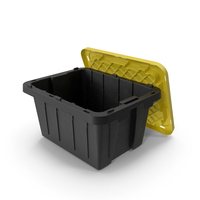 Tough Box Storage Tote with Lid PNG & PSD Images