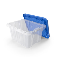 Storage Plastic Container With Lid PNG & PSD Images