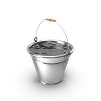 Galvanized Bucket PNG & PSD Images