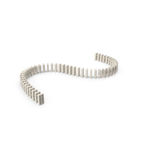 White Dominoes Set PNG & PSD Images