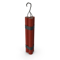 3 TNT Dynamite sticks bomb PNG & PSD Images