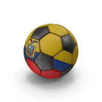 Ecuador Soccer Ball PNG & PSD Images