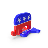Republican Party Win Symbol PNG & PSD Images