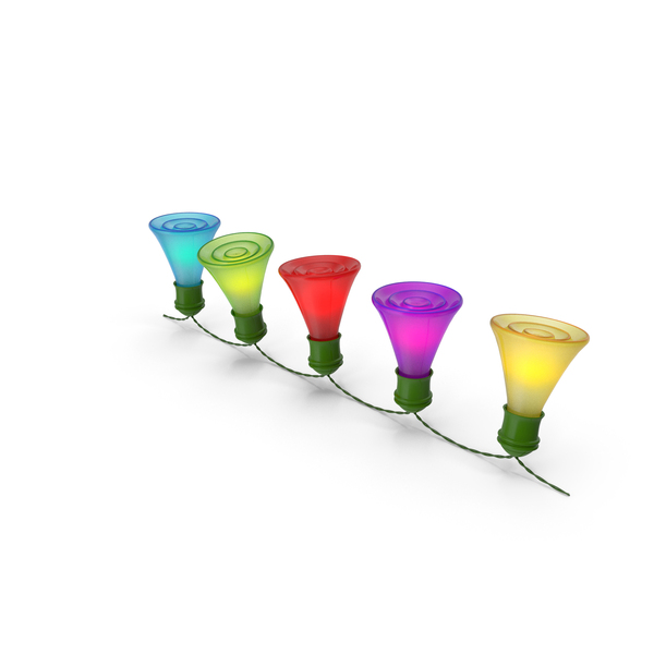 Garland With Colored Lights PNG & PSD Images