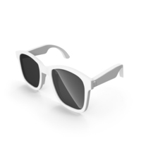Cartoon Sunglasses White PNG & PSD Images