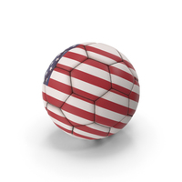 Soccerball Pro Clean USA PNG & PSD Images