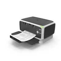 Printer with Paper PNG & PSD Images