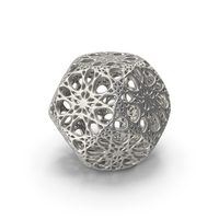 Complex Object Silver PNG & PSD Images